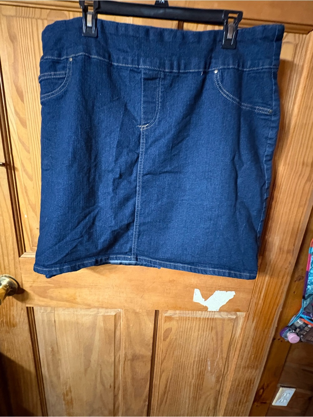 Architect Dark Blue Denim Skirt